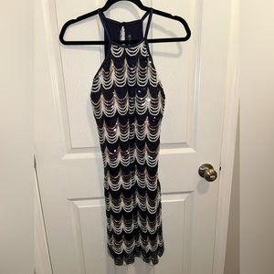 Sparkly midi dress
